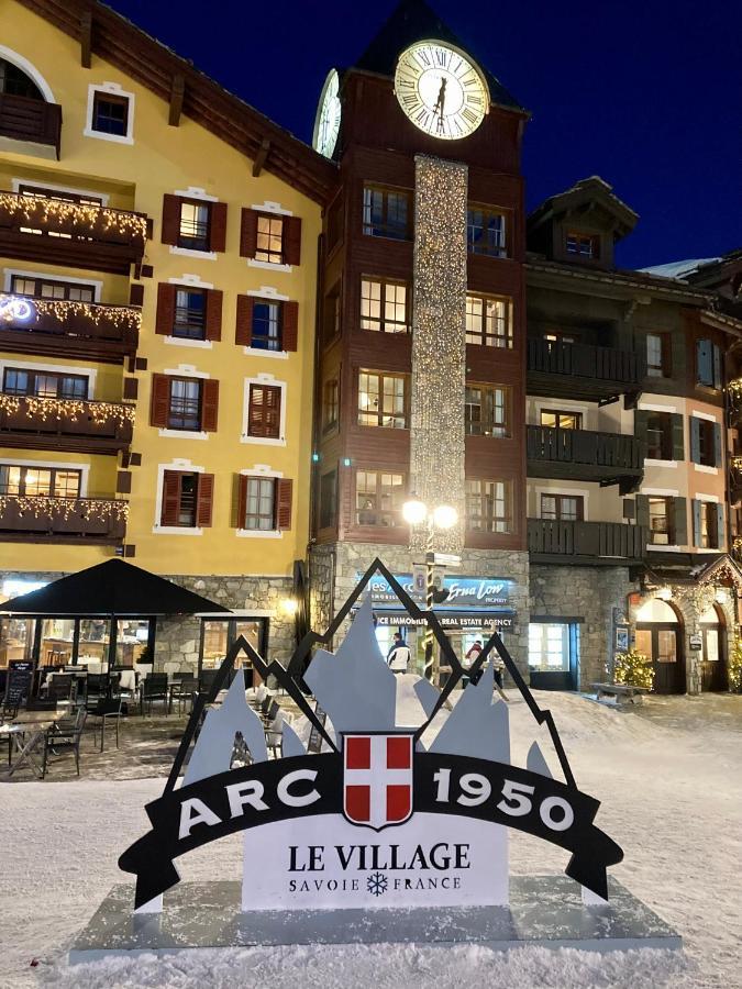 Appartement Arc 1950 M, Ski Au Pied, Piscine Exterieure Chauffee, Remontees Mecaniques A 100M, Sauna Et Salle De Sports Les Arcs  Luaran gambar
