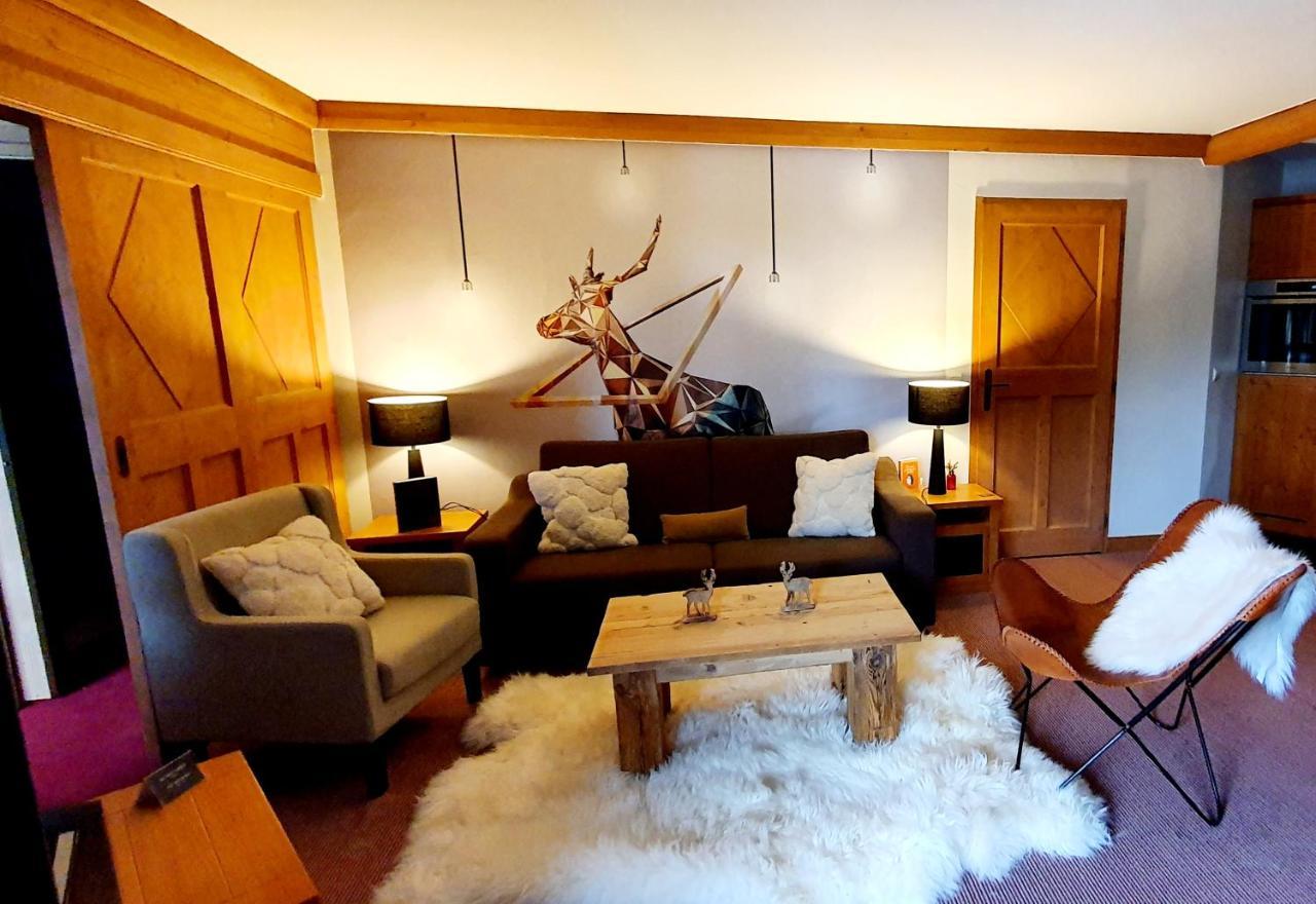 Appartement Arc 1950 M, Ski Au Pied, Piscine Exterieure Chauffee, Remontees Mecaniques A 100M, Sauna Et Salle De Sports Les Arcs  Luaran gambar