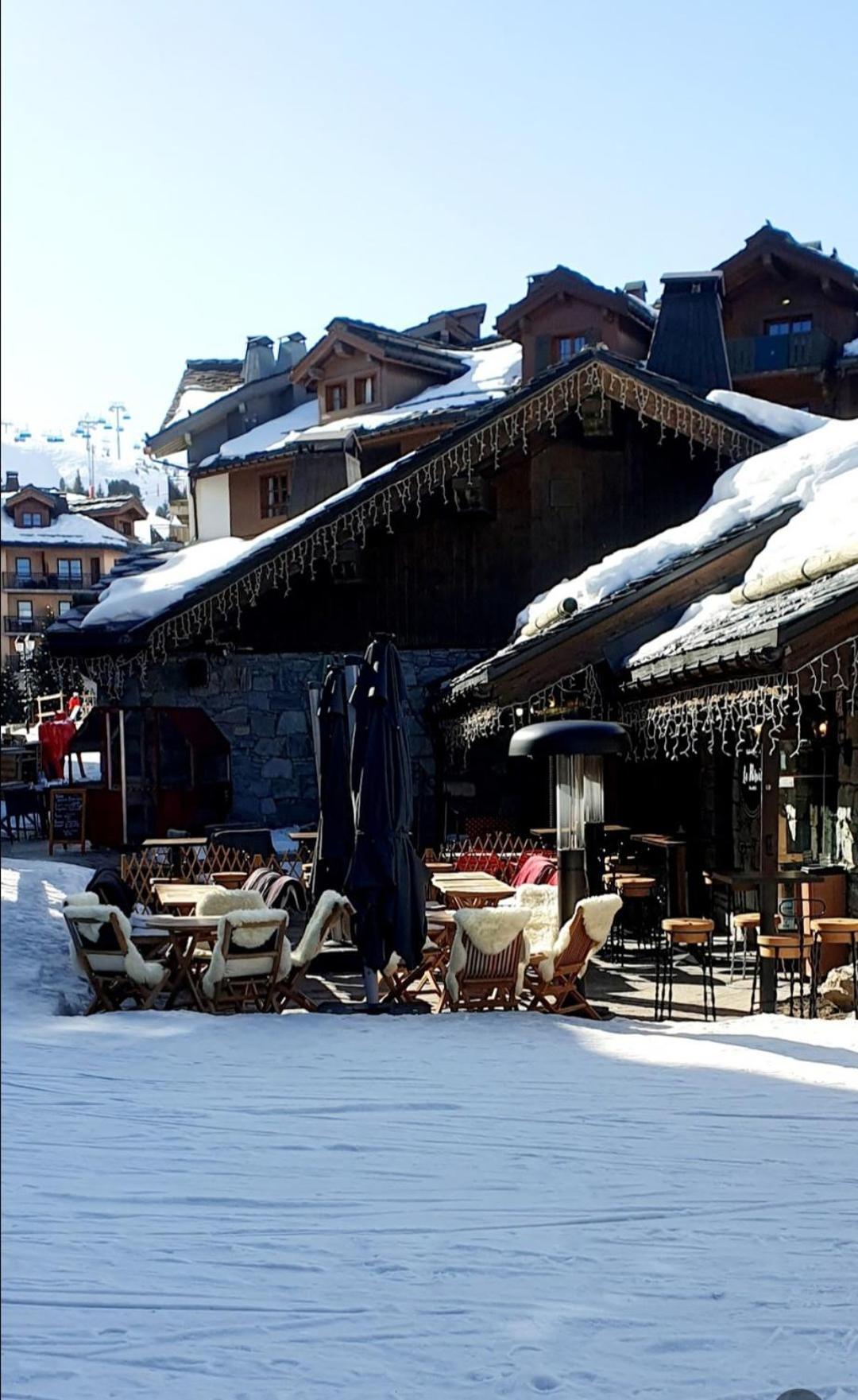 Appartement Arc 1950 M, Ski Au Pied, Piscine Exterieure Chauffee, Remontees Mecaniques A 100M, Sauna Et Salle De Sports Les Arcs  Bilik gambar